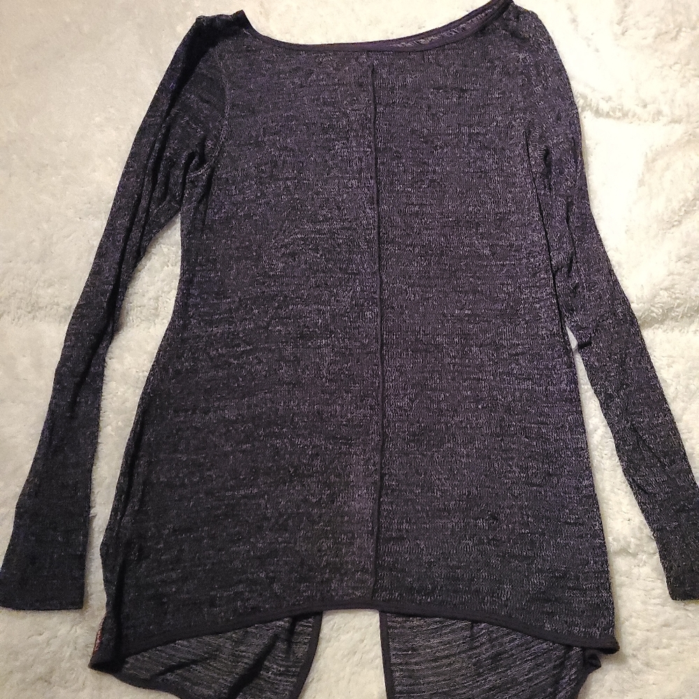 Women's Hard Tail Maroon Knit Sweater - S